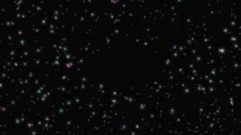 Dark Calm Particle Drift Seamless Background Stock Footage 332483299