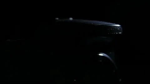 Dark camera Stock Footage 131094014