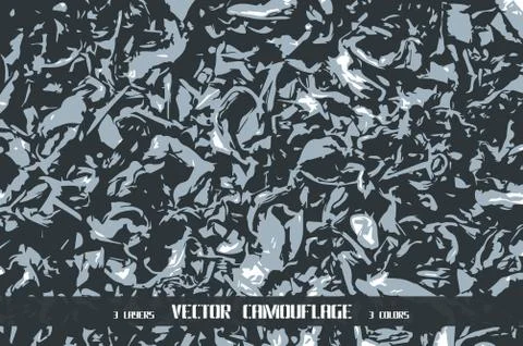 Dark camouflage Stock Illustration