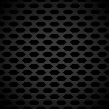 Dark Carbon-Like Background Pattern with Seamlessly Repeatable Geometry Illustrazione stock