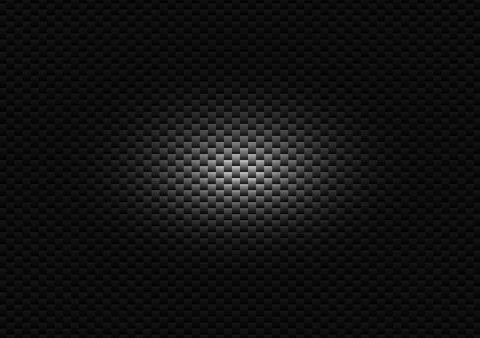 Dark Carbon Fiber Pattern Background with Highlight Illustrazione stock