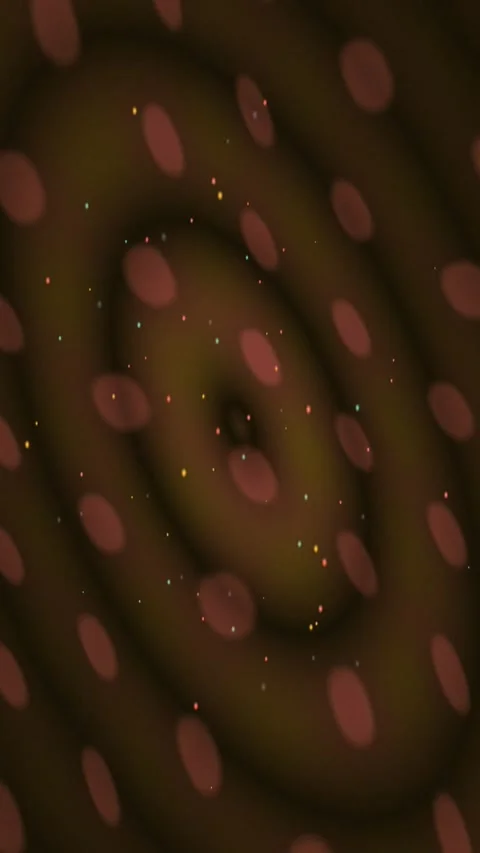 Dark Cell Ring Loop Organic Microscopic Abstract Motion Background Видео 342986665
