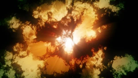 Dark chaotic clouds, texture dissolve 库存影片 198624676