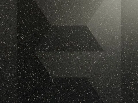 Dark Charcoal Geometric Speckled Texture Background with Soft Lighting Gradient Stock Illustration