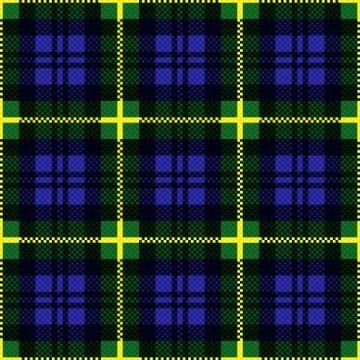 Dark checkered seamless pattern Stock Illustration