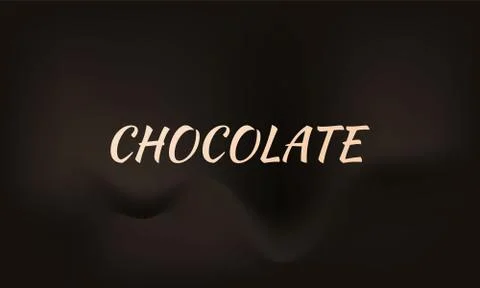 Dark Chocolate Background Illustrazione stock