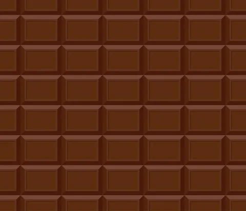 Dark chocolate background for wallpaper or graphic design. poster. isolated v Stock Illustration