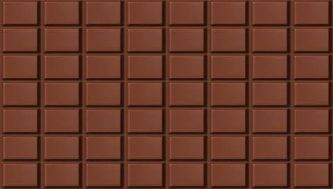 Dark Chocolate Bar Pattern Background Stock-Illustration