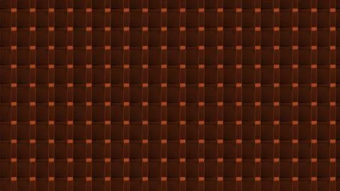 Dark Chocolate Bar Texture with Subtle Orange Light Highlights Stock Illustration