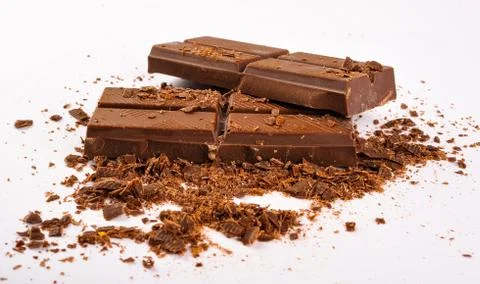 Dark Chocolate Bars Stock Photos