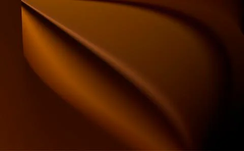 Dark chocolate brown background with soft folds Illustrazione stock