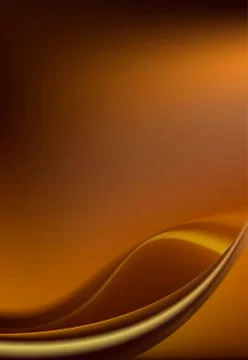 Dark chocolate brown background with soft folds Иллюстрация