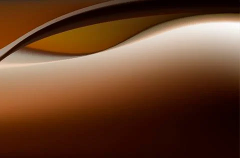 Dark chocolate brown background with soft folds Illustrazione stock