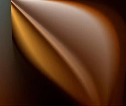 Dark chocolate brown background with soft folds Illustrazione stock