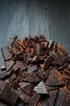 Dark Chocolate for Cooking Foto stock