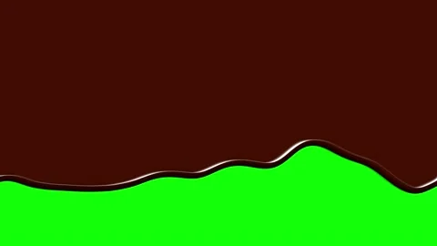 dark chocolate dripping on green screen ... | Stock Video | Pond5