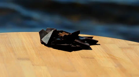 Dark Chocolate Stock Footage 35720662