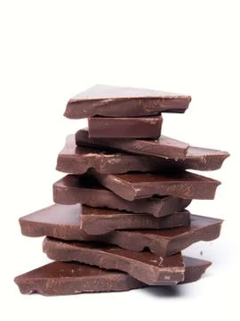 Dark chocolate Foto stock