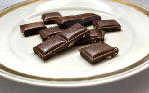 Dark chocolate Stock Photos