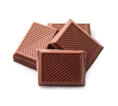 Dark chocolate Foto stock