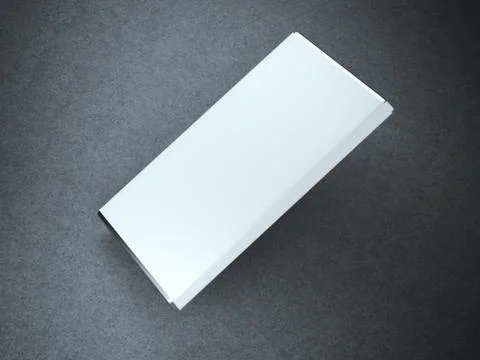 Dark chocolate in a white package Stock Illustration