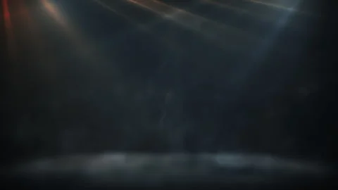 Dark Cinematic Fog Light Rays Animation Stock Footage 335619853