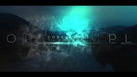 Dark Cinematic Title Intro After Effects素材