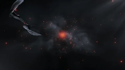 Dark cloth Stock Footage 265944286