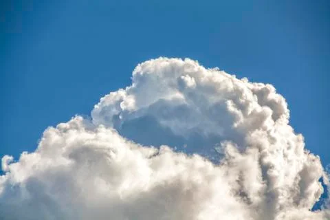 Dark Cloud in the blue sky Stock Photos