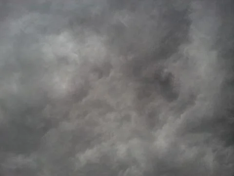 Dark cloud cover before a storm Stock Photos