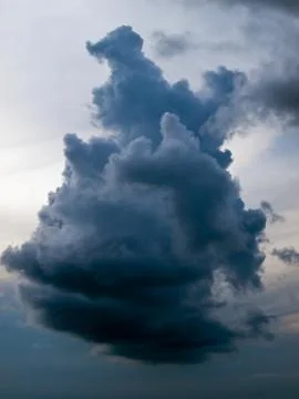 The dark cloud Stock Photos