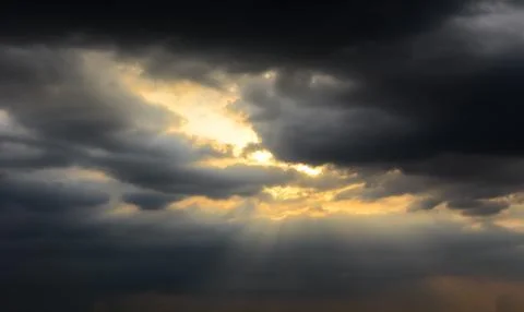 Dark cloud 스톡 사진