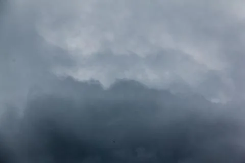 Dark cloud before rain Stock Photos