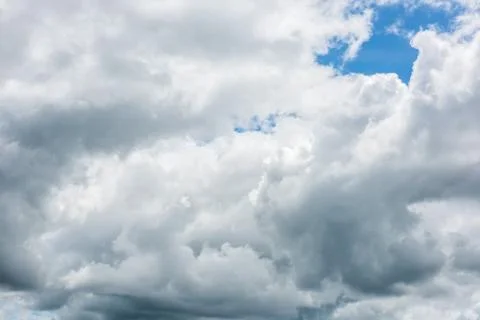 Dark cloud on the sky Stock Photos