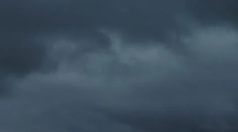 Dark Cloud Sky time lapse Stock-Footage 64796848