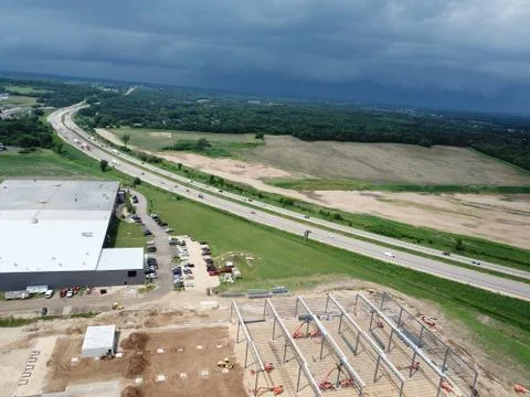 Dark Clouds Approaching Stock Photos