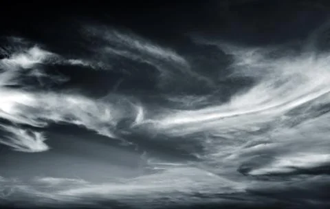 Dark Clouds - Big Storm Stock Photos