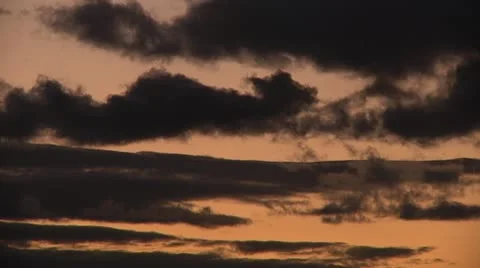 Dark clouds. Can be used for timelapse. Stock Footage 9752403