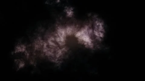 Dark clouds of dust, scary and alien environment in the sky 库存影片 199101304