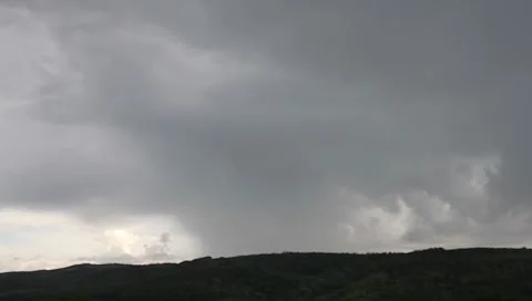 Dark clouds Video stock 8564180