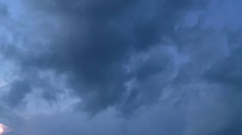 Dark Clouds Stock Footage 10922332
