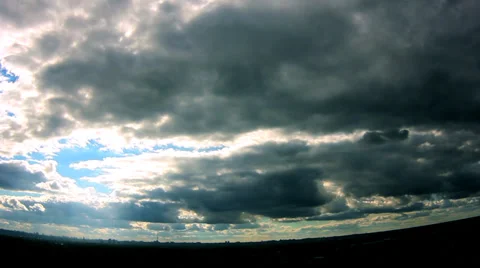 Dark clouds Stock Footage 30330685
