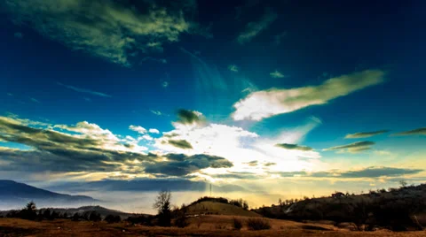 Dark Clouds 스톡 동영상 35104449