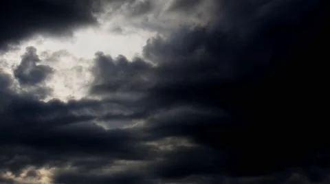 Dark Clouds Stock Footage 51298328