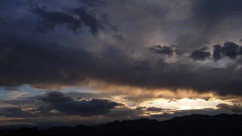 Dark Clouds 库存影片 89778172