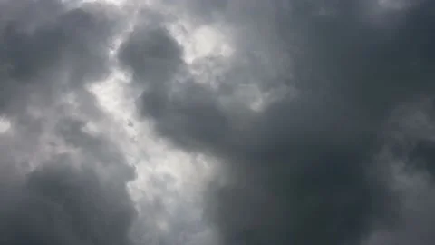 Dark clouds Video stock 203968775
