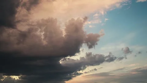 Dark Clouds Stock Footage 247366565