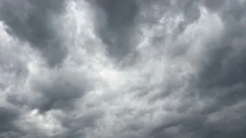Dark clouds Stock Footage 330099434