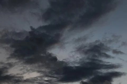 Dark Clouds Gathering in the Sky 스톡 사진