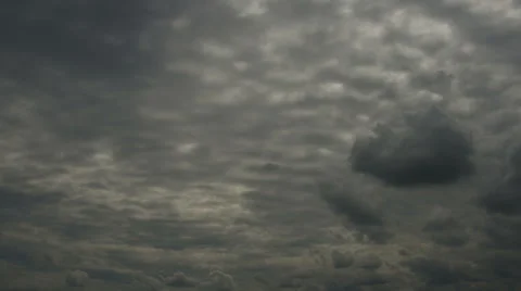 Dark clouds moving across the sky 스톡 동영상 64803770